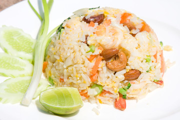 Seafood fried rice