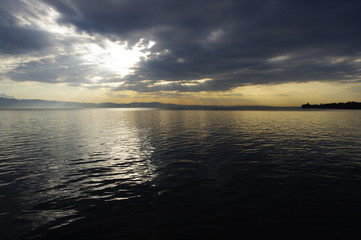 Abendstimmung am Bodensee