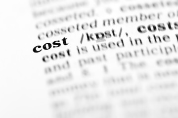 cost (the dictionary project)