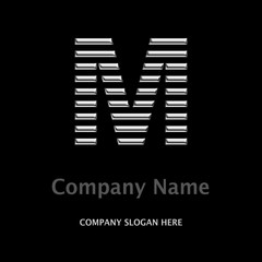 Logo Company M SILBER