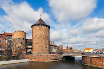 Obraz premium Stagiewna Gate in Gdansk, Poland.