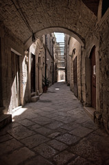 Fototapeta premium Alleyway. Molfetta. Apulia.