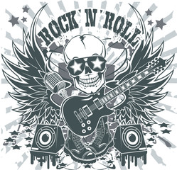 Rock n roll symbol