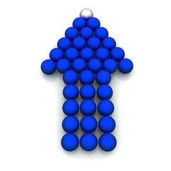 conceptual image of teamwork