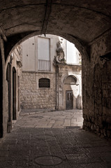 Alleyway. Molfetta. Apulia.