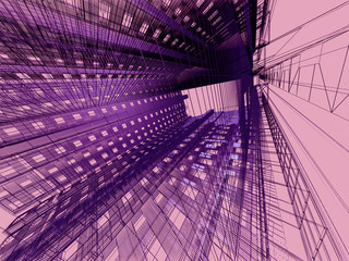 abstract modern architecture