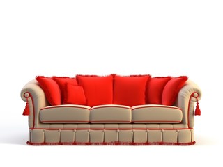 3d sofa