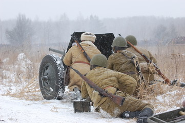 Soviet cannon of WW2