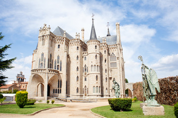 The Episcopal Palace in Astorga