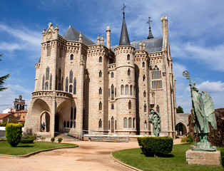 The Episcopal Palace in Astorga