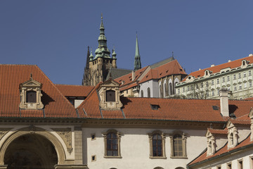 Fototapeta premium St. Vitus Cathedral in Prague Castle
