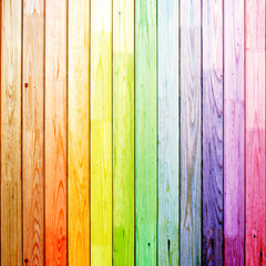 different colorful wood
