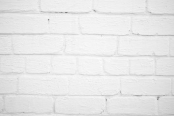 White brick wall