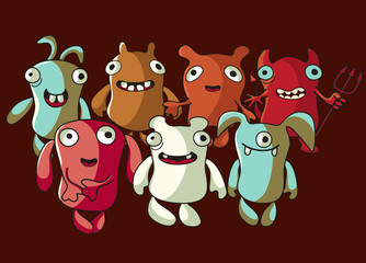 Cute monsters