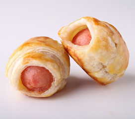 feuilletée saucisses