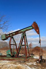 Rusty pump jack