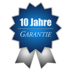 Garantiesiegel 10 Jahre