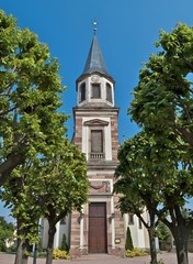 Eglise de Reichstett en Alsace © Alexi Tauzin