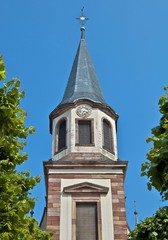 Eglise de Reichstett en Alsace