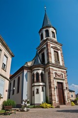 Eglise de Reichstett en Alsace