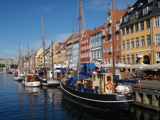 Fototapeta na wymiar Kopenhagen, Nyhavn