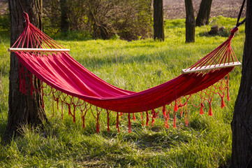 red hammock