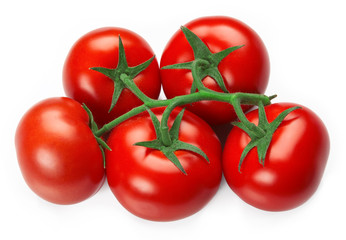 Red fresh tomatoes