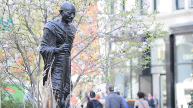 Gandhi Statue in Union Square, New York City