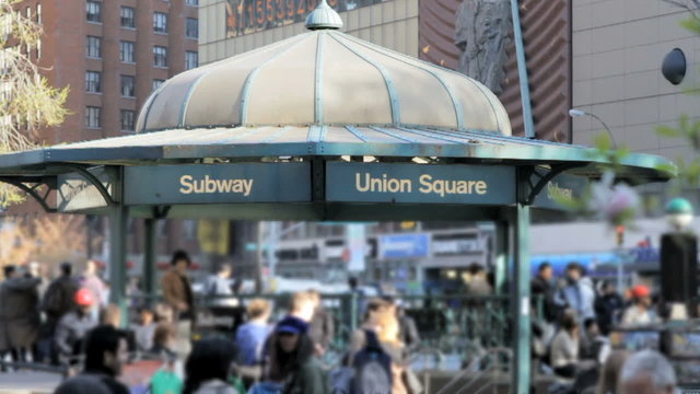 Union Square Subway Station in Manhattan, New York City