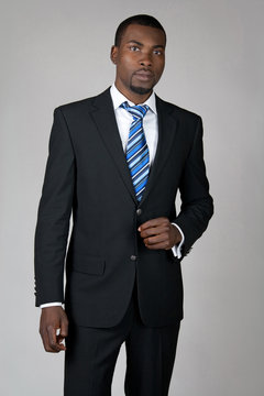 Gentleman wearing suit and tie
