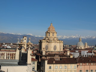 Fototapeta na wymiar Kościół San Lorenzo, Turyn