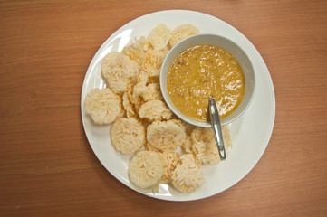 Kao Tung Na Tang-Thai dessert