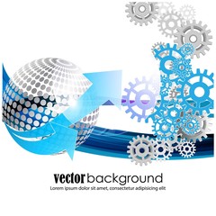 vector globe