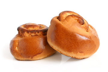 Two small buns