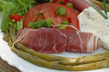 Entrée au restaurant