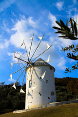 風車と空