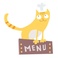 Cat Restaurant Menu