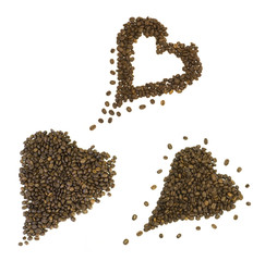 Coffee heart