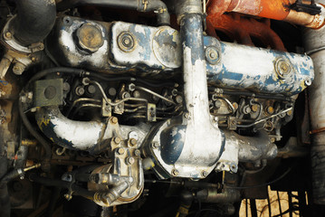 tractor engine © Ionescu Bogdan