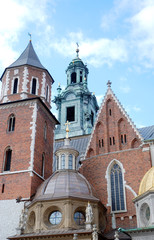 Fototapeta premium Detail Wawel Kathedrale Krakow