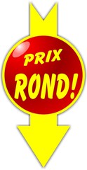 bouton prix ronds