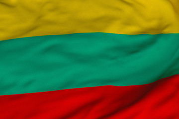 Fototapeta premium Lithuanian Flag