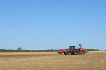 Obraz premium sowing crops