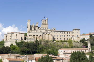 Fototapeta na wymiar Cathédrale Saint Nazaire, Béziers, France
