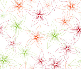 Flower seamless