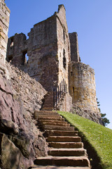 Dirleton Castle with Ancient Stairs