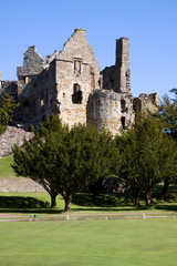 Fototapeta na wymiar Dirleton Castle, East Lothian, Scotland