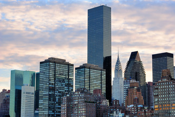 Obraz na płótnie Canvas Midtown Manhattan Skyscrapers