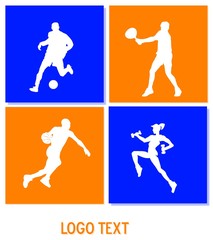 Sports Icons . logo set