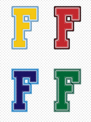 Vector Alphabet - Tackle Twill